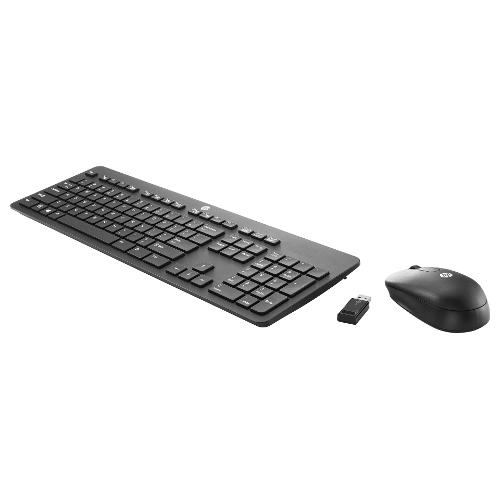 Tastiera e mouse Slim Black T6L04AA