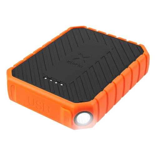 Power bank 10000mA XTREME Rugged Orange e Black XR101