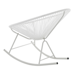 Sedia a dondolo Tomasucci White Numana Bianco 3484
