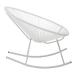 Sedia a dondolo Tomasucci White Numana Bianco 3484