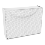 Scarpiera Terry 3 paia Harmony Bianca