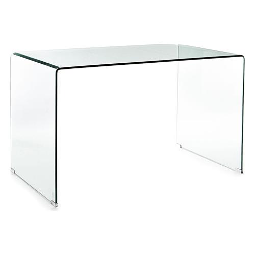 BEND Scrivania Trasparente (125cm)