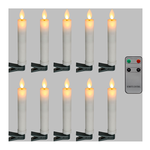 Set 10 Candele per Albero c/telec. 69039