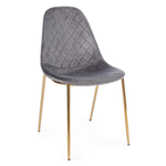 Sedia Bizzotto Terry Grigio scuro 0733307