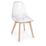 Sedia Bizzotto Easy Trasparente 0733033