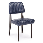 Sedia Bizzotto Nelly Blu vintage 0746106