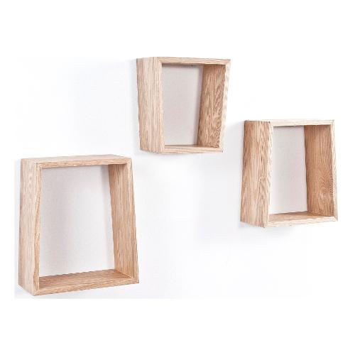 TRAPEZIO Set pensili Rovere