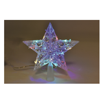 Puntale 20Led C/gemme Multicol.int D2781