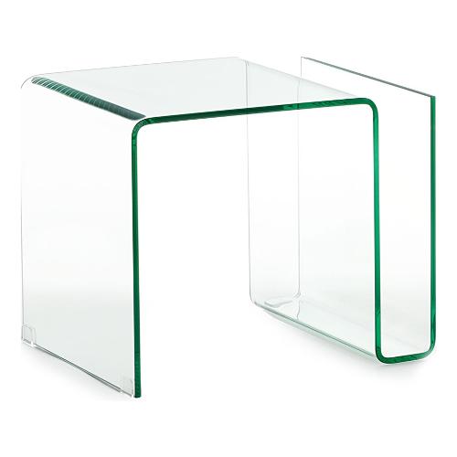 MAGAZINE Tavolino Vetro (50cm)