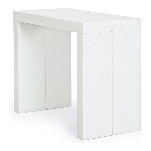 DANIEL Tavolo Allungabile Bianco opaco (45-270x90cm)