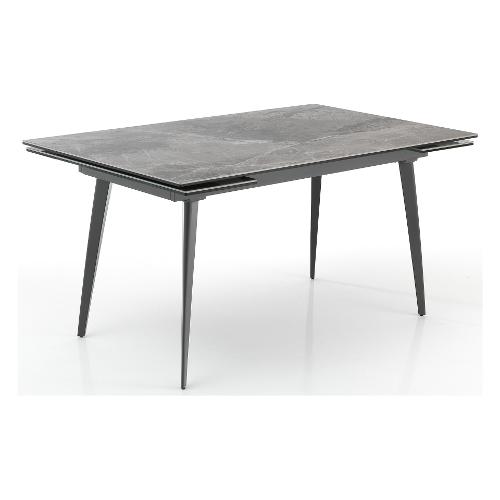 MOMO 140 Dark Marble Tavolo Allungabile Marmo (140-200x80cm)