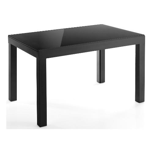 LONG Black Tavolo Allungabile Nero (120-350x83cm)