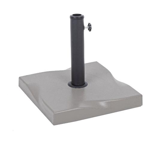 Base ombrellone cemento, acciaio SALONICCO Qu 20 Kg Caffè 0795276