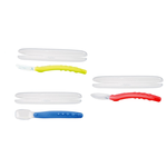 Cucchiaino Silicone c/custodia As.ID5555