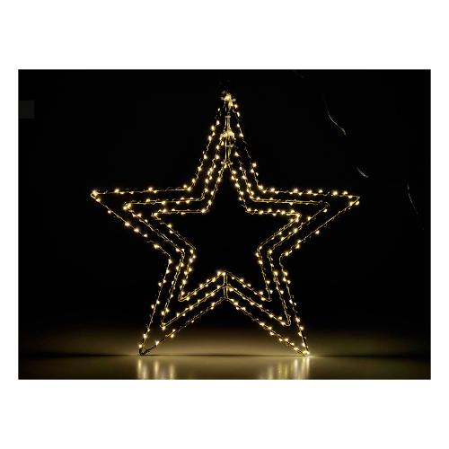 Stella (H45 cm) (1pz) 485 luci - MICROLED Bianco caldo 405998