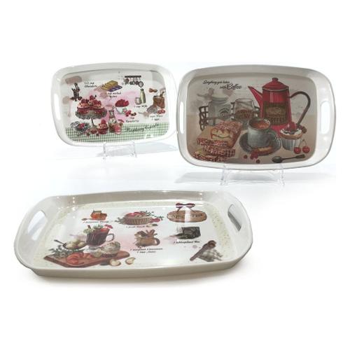 Vassoio Rettangolare Plastica (51x35,1cm) Assortito 686321