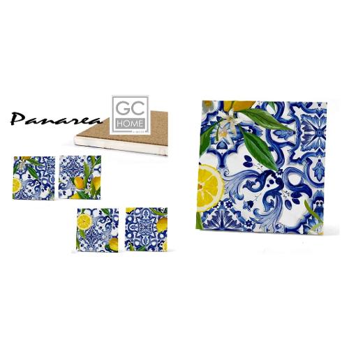 Sottopentola Piastrella Panarea Ceramica (11x11cm) GC HOME Assortito 851223