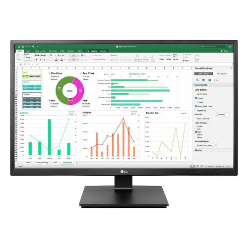 Monitor 23,8" Full HD 1080p PROFESSIONAL Pivot Black 27BN55UP B AEU