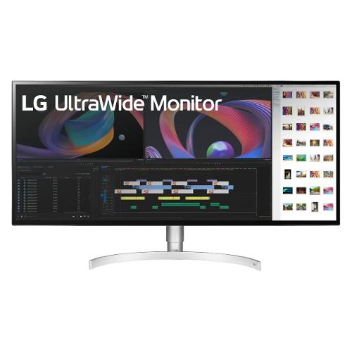 Monitor 34" ( IPS 5K 2880p ) UltraWide Silver e White 34WK95UP W AEU