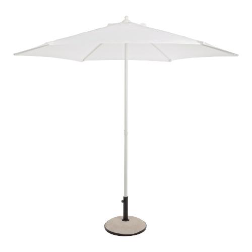 Ombrellone acciaio DELFI Bianco (2.7mt) 0795221