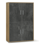 Mob.Db834k DOUB NoceSte/OssNe108x41x161