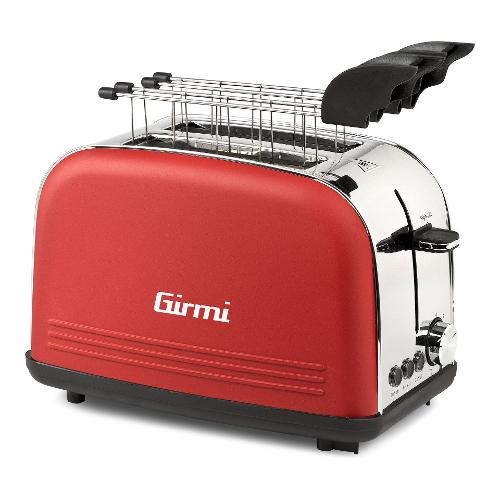 Tostapane Toaster Red e Silver TP5702 800W