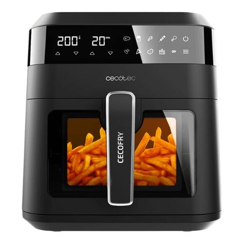 Friggitrice ad aria (6L) AIRFRYER Window 6000 Black 04340