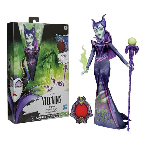 Bambola Malefica fashion doll (28cm) DISNEY VILLAINS Assortito F4561