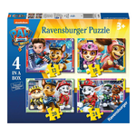 Puzzle 4InBox 12+16+20+24pz P.Patr.3099