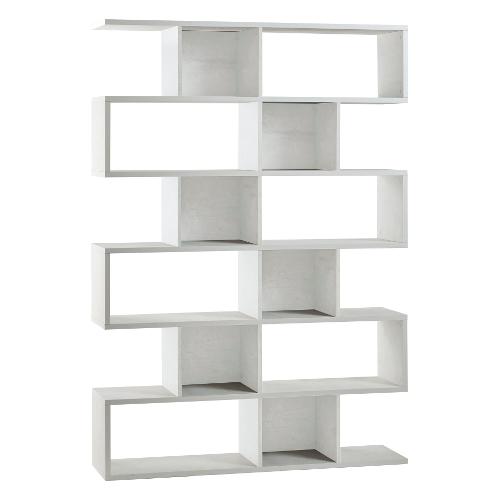DOUBLE Db326k Libreria Ossido bianco (150 x 215 h cm) Mobile KIT