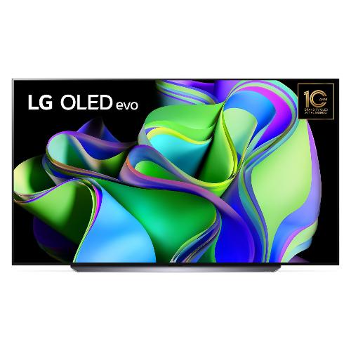 Tv 83" ( OLED ) WebOS SERIE C3 Smart TV UHD OLED evo Dark titan silver OLED83C34LA API