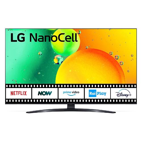 Tv 50" (LED) SERIE NANO76 Smart TV UHD Black 50NANO766QA API