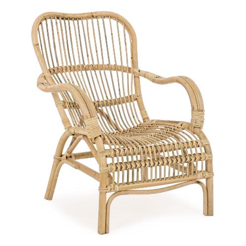 Poltrona rattan CLARITA Naturale 0691605