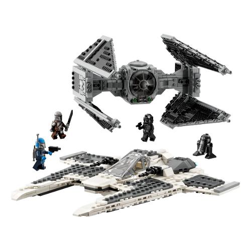 Fang Fighter mandaloriano vs TIE Interceptor ( 957 pz ) STAR WARS 9a+ 75348
