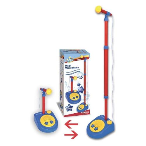 Microfono giocattolo Star con asta regolabile TOY BAND 40 1220