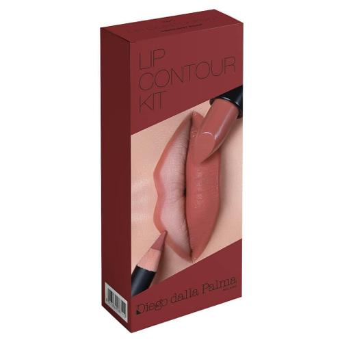 Cofanetto Make Up Lip Contour Kit Rossetto + Matita 12Cm Innocent Rose