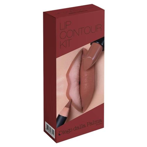 Cofanetto Make Up Lip Contour Kit Rossetto + Matita 12Cm Sweet Gianduia