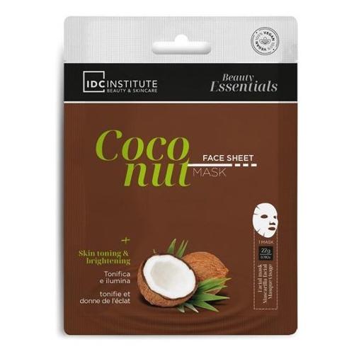 Maschera bellezza Viso Tonificante con Olio di Cocco 1 Pezzo