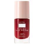Astra Pure beauty natural nail polish - 14 Red Salt
