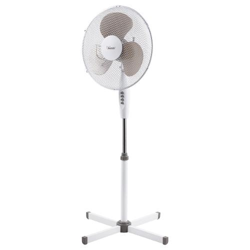 Ventilatore Pavimento STAND FAN White e Grey VP415 45W 40cm 3 pale