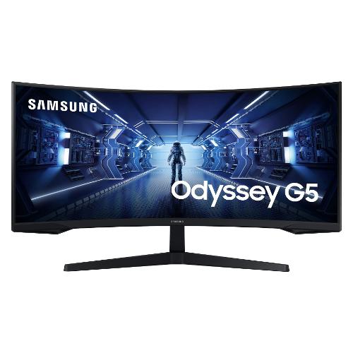 Monitor 34" ( LED 3440x1440 UWQHD 165Hz ) ODYSSEY G5 Curvo Black LC34G55TWWPXEN