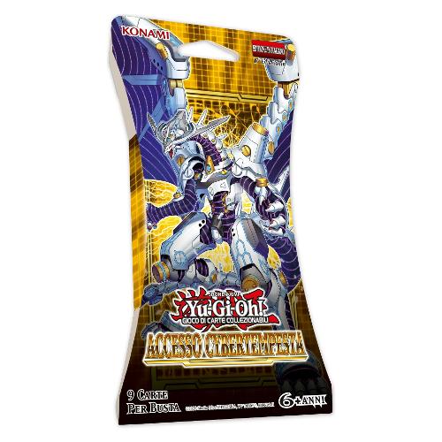 Carte gioco Accesso Cybertempesta 9 pz YU GI OH! Assortito YU16645 I