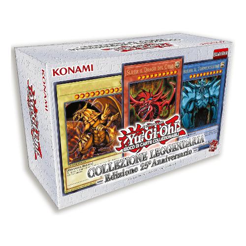 Carte gioco Tin De Luxe Collezione Leggendaria 25 Anniversario YU GI OH! YU16682 I