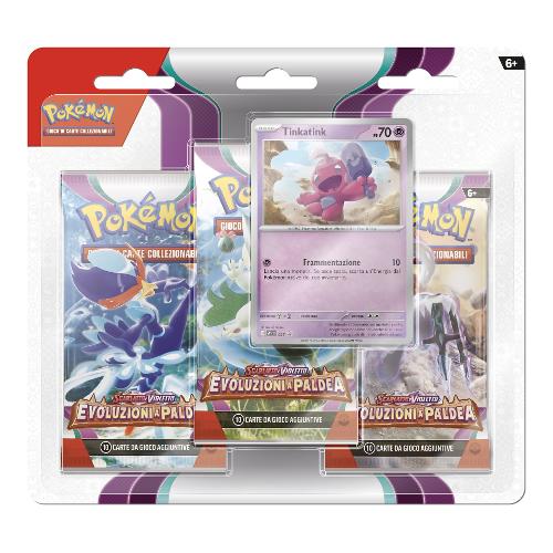 Carte gioco Scarlatto e Violetto 2 POKÉMON Assortito PK60333 I