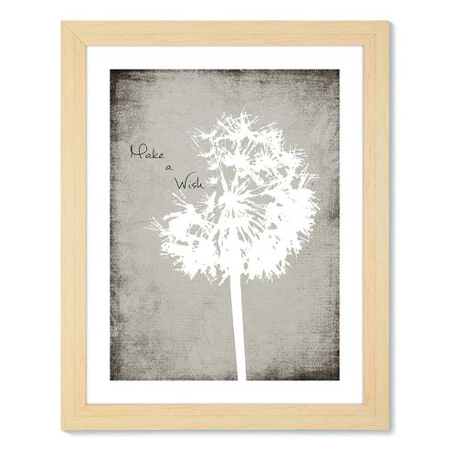 Make a wish Stampa con cornice (57x77cm) 2605