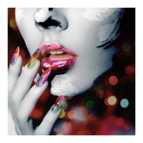 Fashion a Stampa su tela (100x100cm) 2570