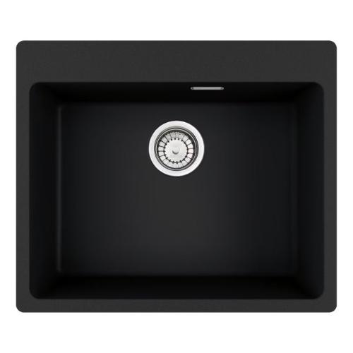 Lavello 1 vasca (59x50cm) Mrg 610 54 MARIS Nero Opaco 114 0661 703