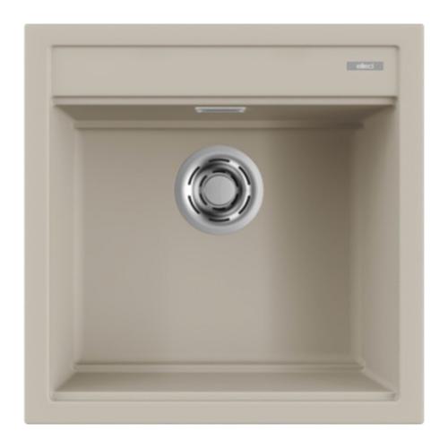 Lavello 1 vasca (51x51cm) BEST 104 Champagne Satinato LKB10495