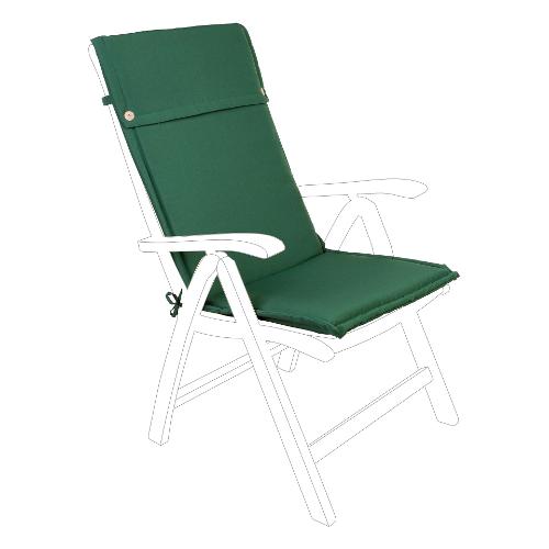 Cuscino alto poliestere POLY180 Verde scuro Sfoderabile 0806353