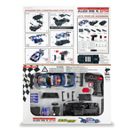 Radioc.Kit Montaggio 1:24 Audi RS5 02324